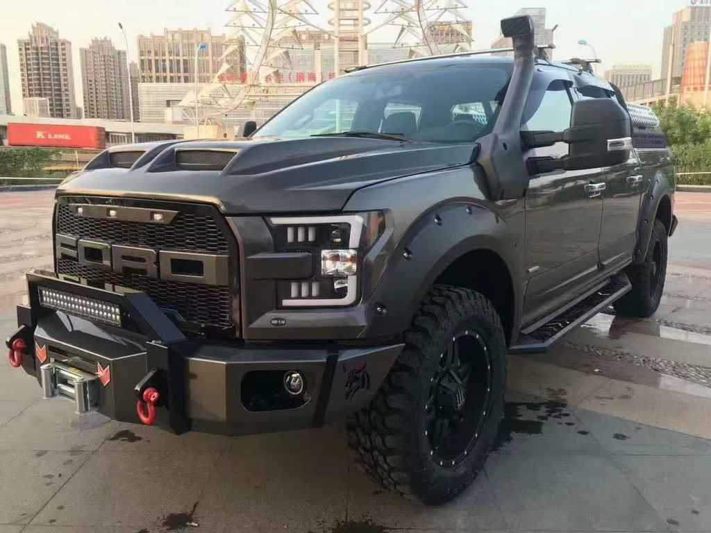 福特F150YDH牛头前杠（15-17）