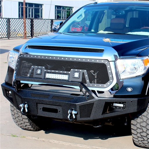 [C级中网] 丰田坦途PLM改装电镀带灯中网（14-21）